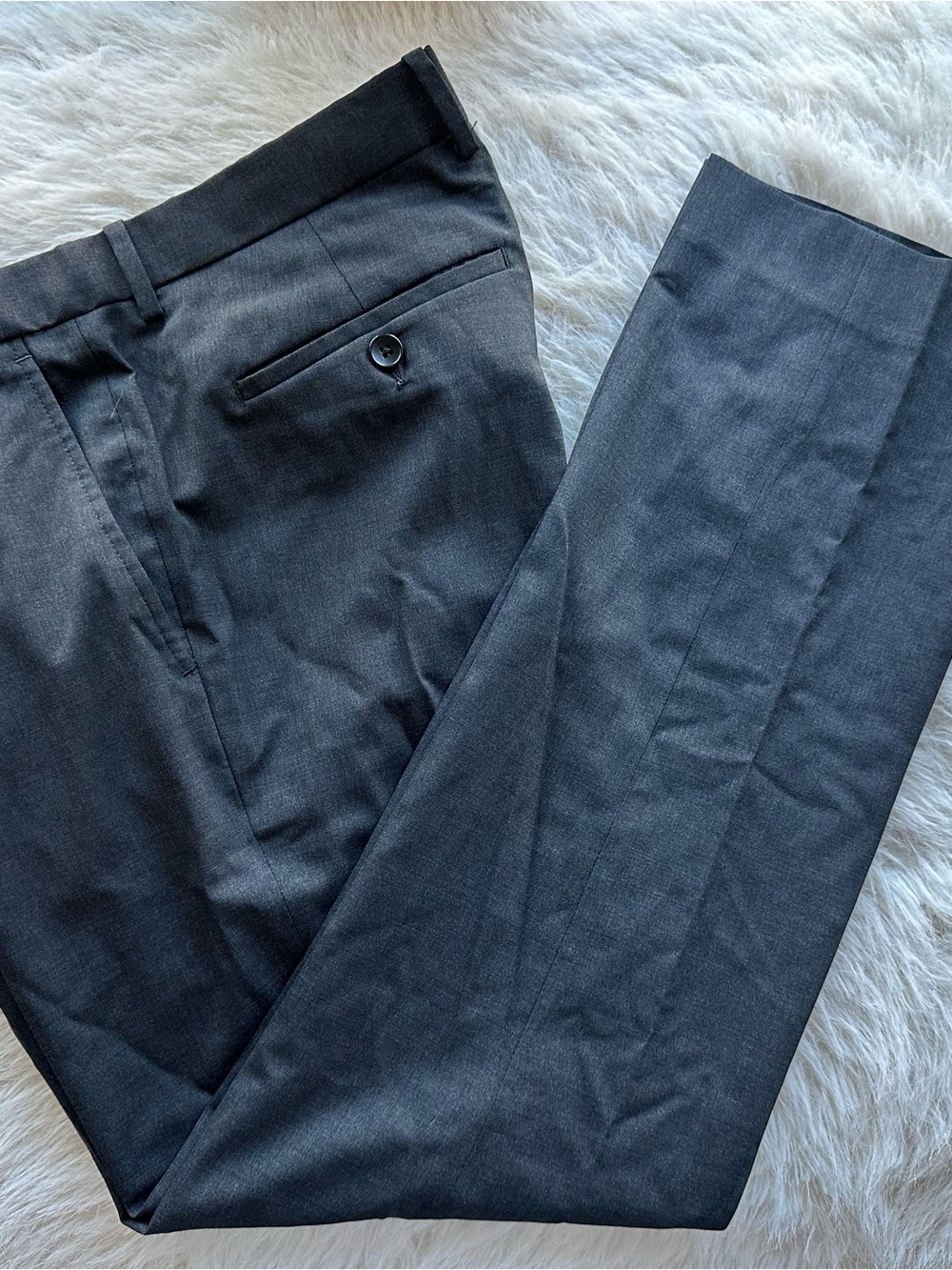 Theory Men’s Dress Pants in Charcoal Gray 32